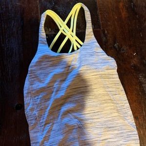 Cross tank with open back